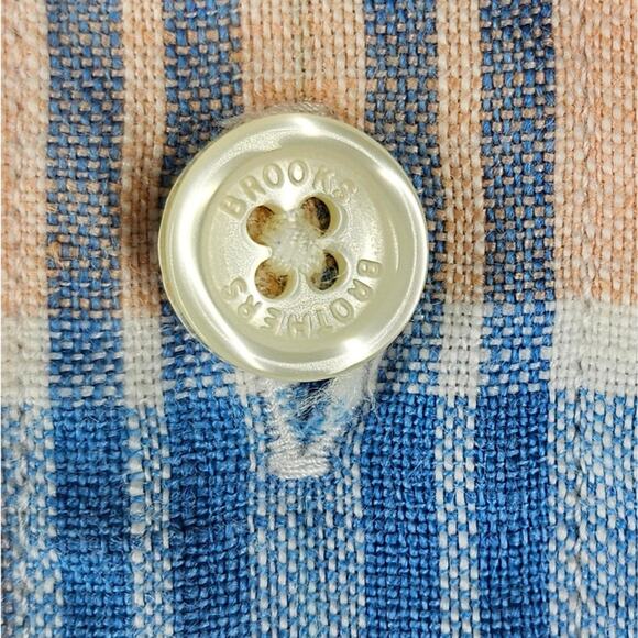 BROOKS BROTHERS MEN'S MADISON THE ORIGINAL POLO SHIRT 100% IRISH LINEN SIZE M - Picture 5 of 13